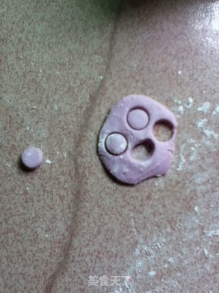 花朵绿豆糯米粿的做法步骤：9