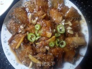 红烧带鱼的做法步骤：4