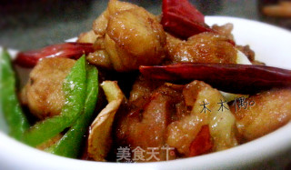 干煸鸡的做法步骤：7