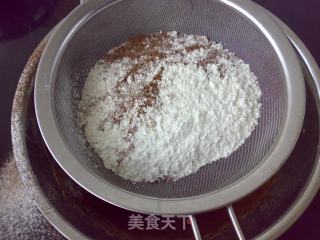 红糖果仁巧克力饼的做法步骤：4