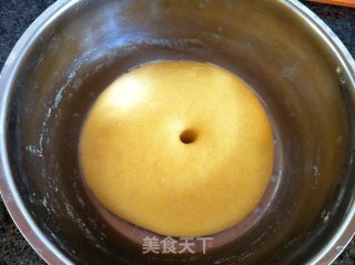 南瓜花生酱烧饼的做法步骤：1