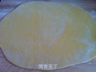 南瓜花生酱烧饼的做法步骤：2