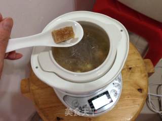 莲子芡实炖阿胶燕窝的做法步骤：6