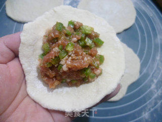 青椒猪肉馅馅饼的做法步骤：12