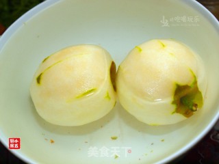 梅汁青梨的做法步骤：2