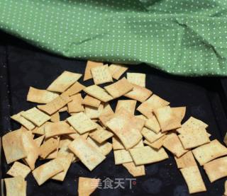 少油版的青酱脆饼干的做法步骤：8