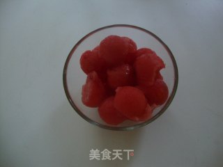 小清新西瓜汁的做法步骤：2