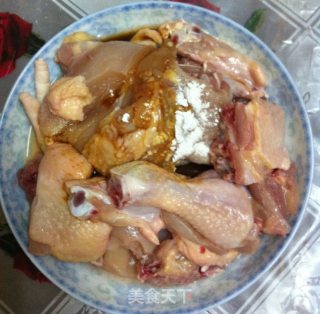 葱香鸡肉的做法步骤：3