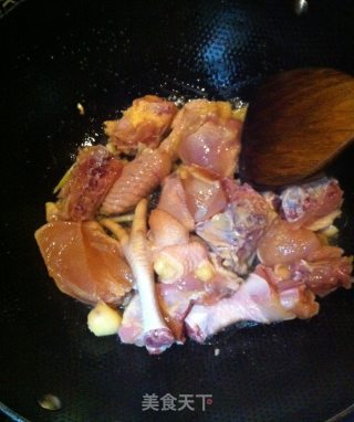 葱香鸡肉的做法步骤：5