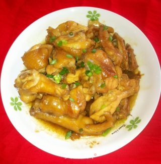 葱香鸡肉的做法步骤：8