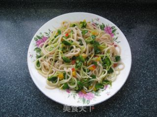 秘制凉拌米粉的做法步骤：16