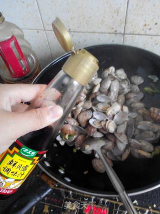 辣炒花蛤的做法步骤：12