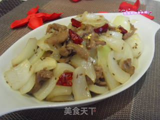 圆葱炒羊肉的做法步骤：6