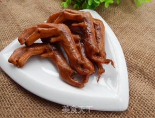 香卤鸭掌的做法步骤：8