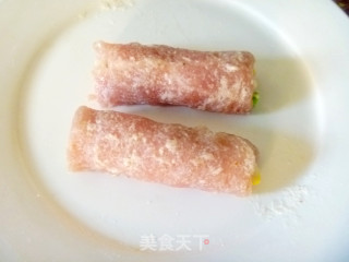 夹心大排卷的做法步骤：12