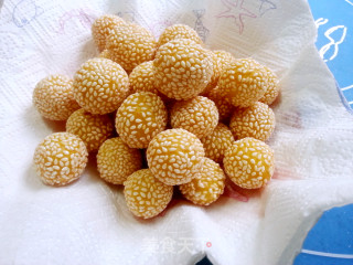 南瓜小麻球的做法步骤：14