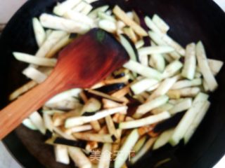 家常炒茄子的做法步骤：8