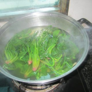 乳香菠菜的做法步骤：4