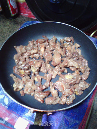 肉片炒笋的做法步骤：3