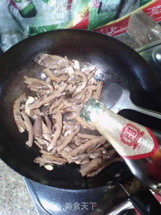 肉片炒笋的做法步骤：6