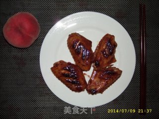 胭脂鸡翅的做法步骤：6