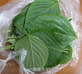 紫苏春卷的做法步骤：1