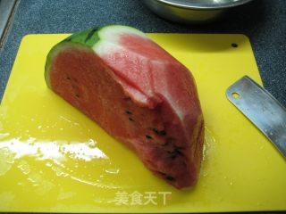 西瓜冰果的做法步骤：1