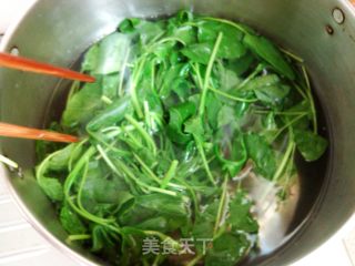 清拌芥蓝苗的做法步骤：2