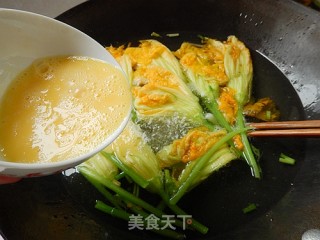 南瓜花蛋汤的做法步骤：10
