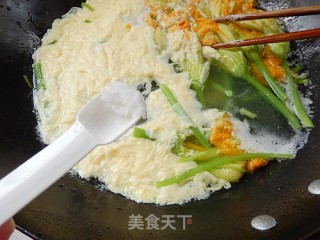 南瓜花蛋汤的做法步骤：11