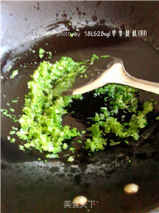 青菜火腿豆腐羹的做法步骤：7