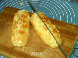 调理肉松面包的做法步骤：22