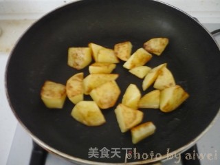 少油版地三鲜的做法步骤：5