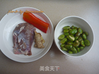 蚕豆肉丝的做法步骤：1