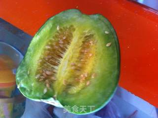 青芥甜瓜玉米沙拉的做法步骤：3