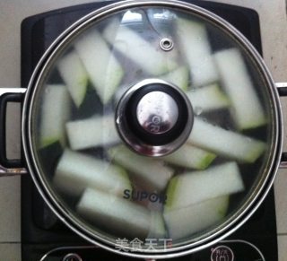 水鸭冬瓜汤的做法步骤：3