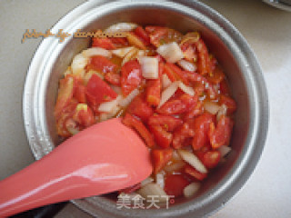 西红柿烧牛肉的做法步骤：5