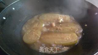 瑶柱节瓜浦的做法步骤：3