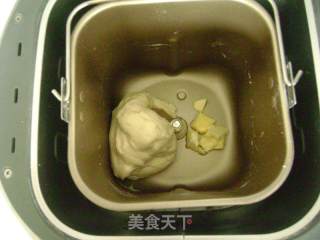 花生酱心面包的做法步骤：2