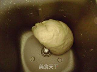 花生酱心面包的做法步骤：3