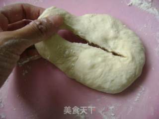 花生酱心面包的做法步骤：12