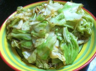 蒜香包菜的做法步骤：5
