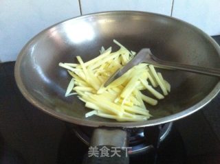 青椒土豆丝的做法步骤：5