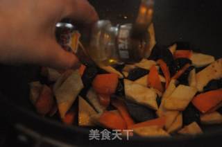 炒三素的做法步骤：4