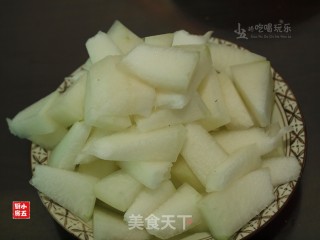 冬瓜菜脯汤：潮汕民间的解暑汤的做法步骤：1