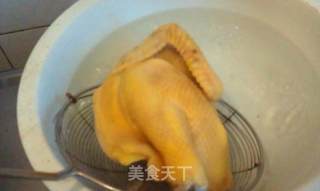 脆皮白切鸡的做法步骤：8