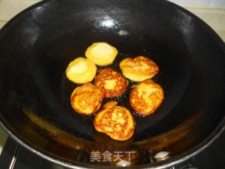 香煎玉米饼的做法步骤：2