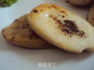 黑胡椒香煎杏鲍菇的做法步骤：7