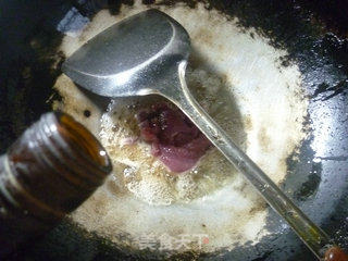 里脊肉梅干菜炒花菜的做法步骤：2
