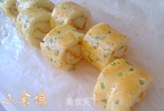 肉松面包卷（20小时冷藏中种）的做法步骤：7